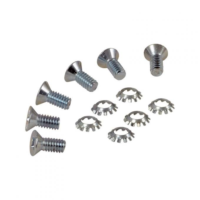 Dennis Carpenter Door Latch Screws - Set of (6) - 1966-77 Ford Bronco 382542-ST6