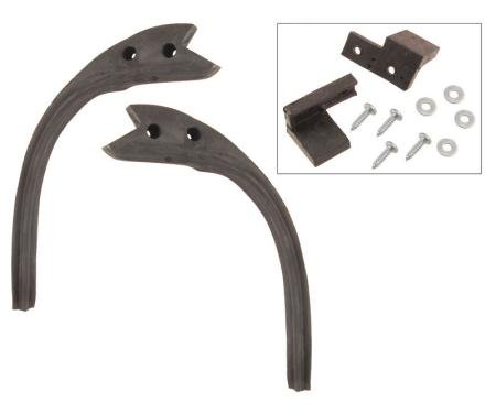 Dennis Carpenter Door Seal - Top Rear - Hardtop & Convertible - 1956 Ford Car B6A-7620565-PR