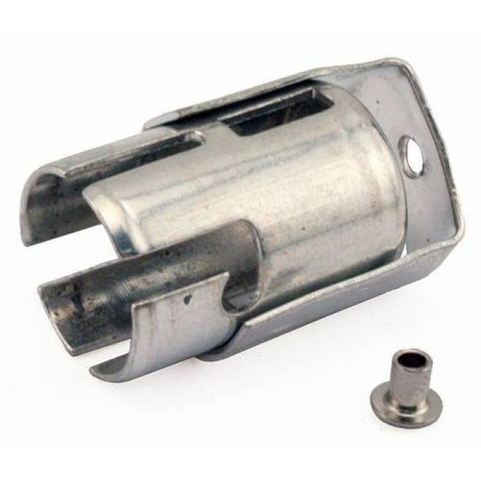 Socket and Rivet for Cowl Light Bulb A-13338