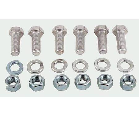 Stamped Steel Front Fender Brace Bolts 28-31 A-16027-MB