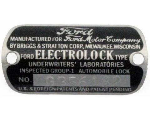 Pop Out Tag Briggs Early 28 A-11558