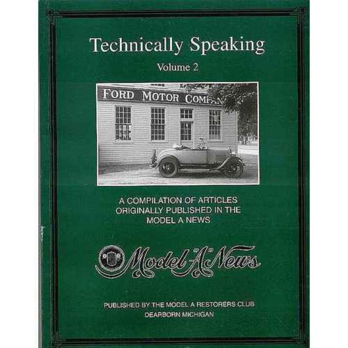 Technically Speaking Book Volume 2 BA-TS2
