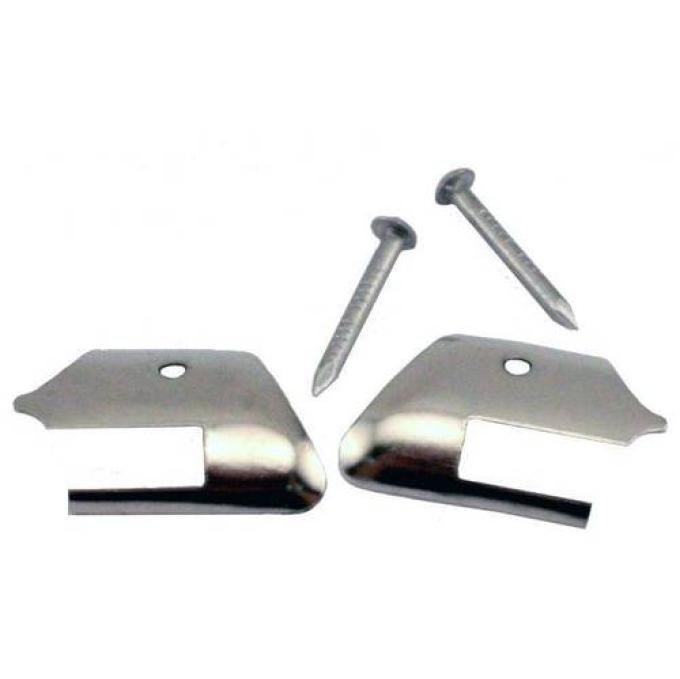 Rear Drip Rail Tips Coupe A-47303-E