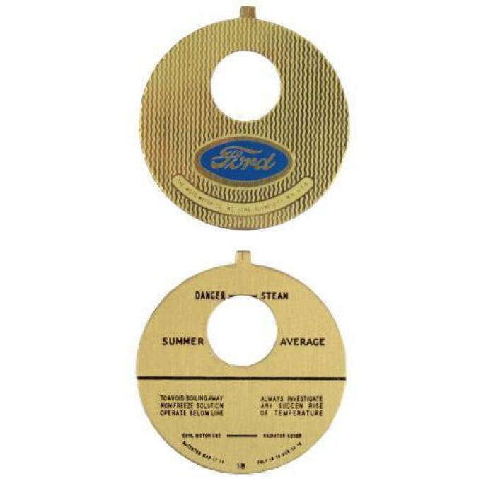 Ford Moto Meter Face Plate Set A-18354-F
