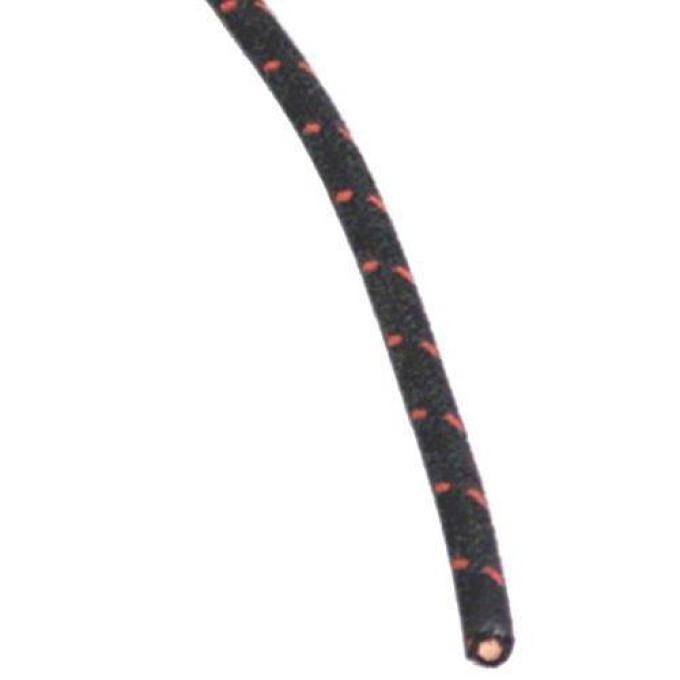 Wire Black with Red Tracer A-14303-BR