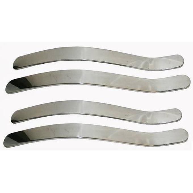 Rear Bumpers Stainless Steel Split T-3145-FXS