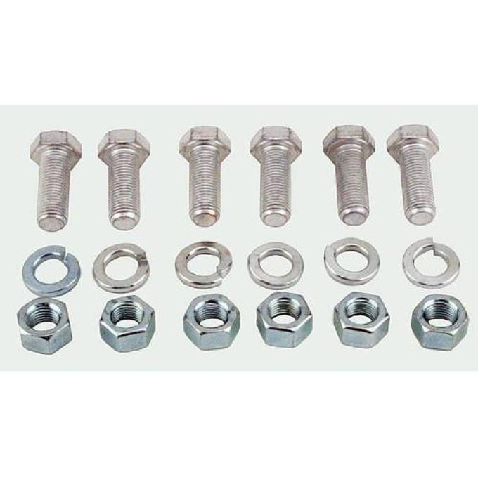 Stamped Steel Front Fender Brace Bolts 28-31 A-16027-MB