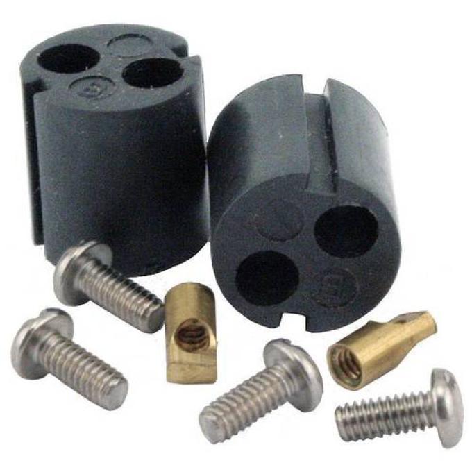 Headlamp Plug 2 Hole 28-29 Pair A-14584-AR