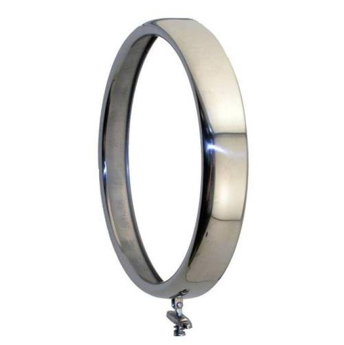 Headlight Rim 30-31 Stainless A-13043-B
