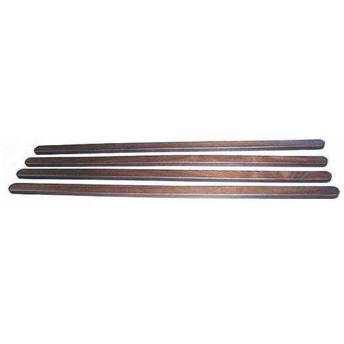 Walnut Luggage Rack Strips A-18575-X4
