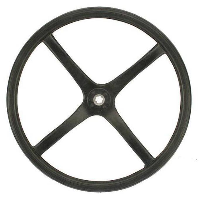 Black Spline Steering Wheel A-3600-BS