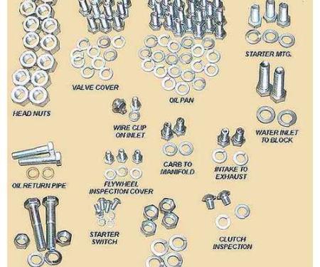 Bolt Kit Engine Cad #35