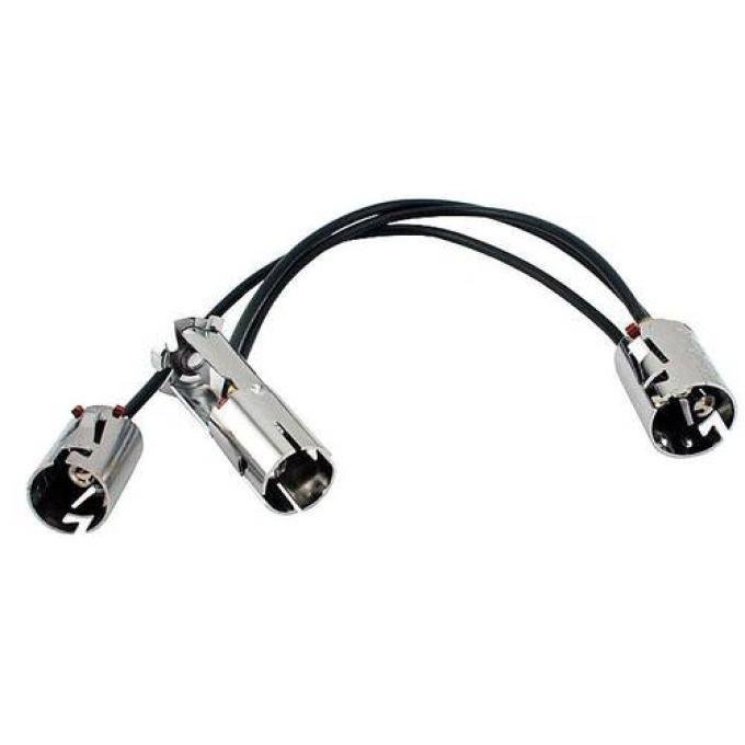 Head Lamp Socket 2 Bulb 28-29 A-13075-BR