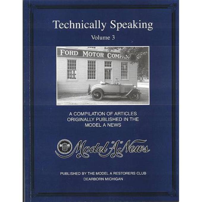 Technically Speaking Book Volume 3 BA-TS3