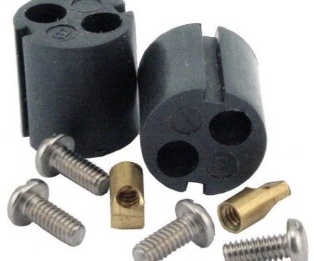 Headlamp Plug 2 Hole 28-29 Pair A-14584-AR