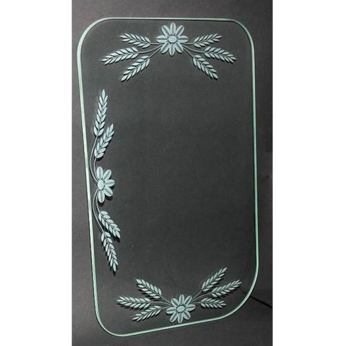 Windwing Glass Etched A-18252-CD
