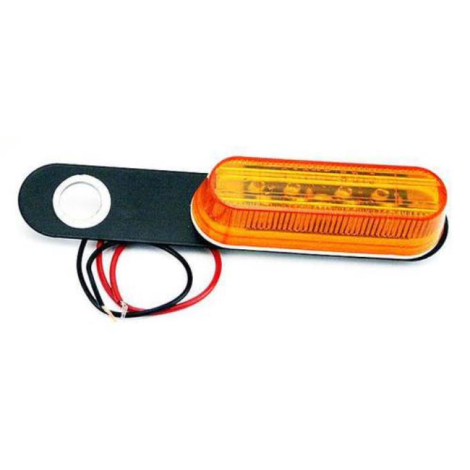 Amber Led 12 Volt Negative Directional Light A-13401-A12