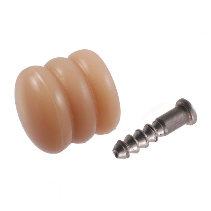 Dennis Carpenter Window Crank Handle Knob - Ivory Pink - 1938 Ford Car 81A-7023345