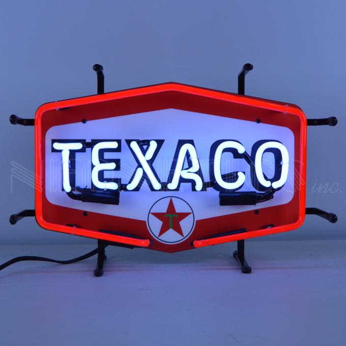 Neonetics Junior Size Neon Signs, Texaco Hexagon Junior Neon Sign