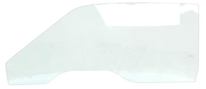 AMD Door Glass, Green Tint, LH, 70-71 Torino Fastback 550-8470-TL