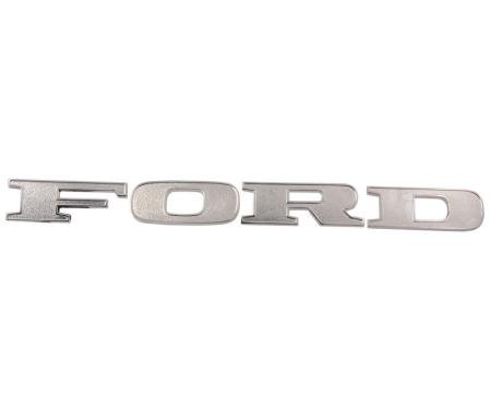Dennis Carpenter Hood F-O-R-D Letters - 1970-72 Ford Truck, 1971 Ford Car D0TZ-16606-K