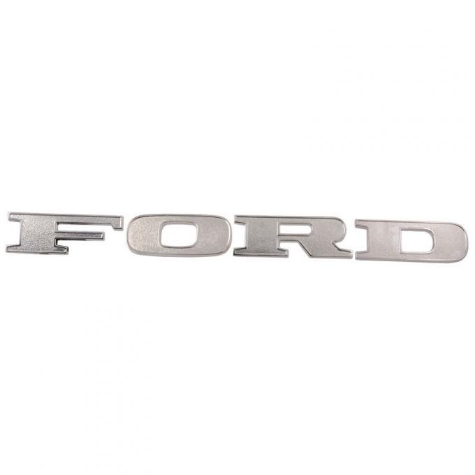 Dennis Carpenter Hood F-O-R-D Letters - 1970-72 Ford Truck, 1971 Ford Car D0TZ-16606-K