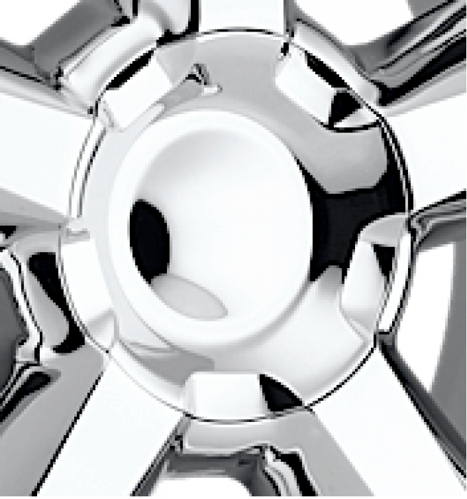 REV Wheels 580 Chrome Cap C10582C