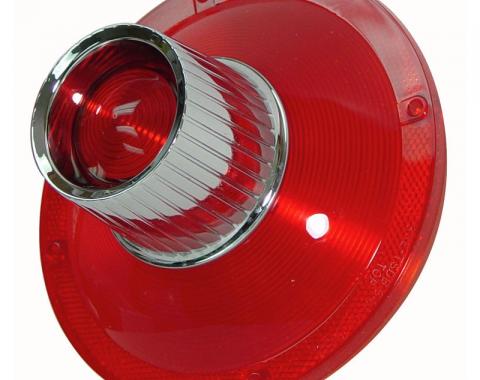 Dennis Carpenter Taillight Lens without Backup Light - FoMoCo Script - 1964 Ford Car C4AZ-13450-C