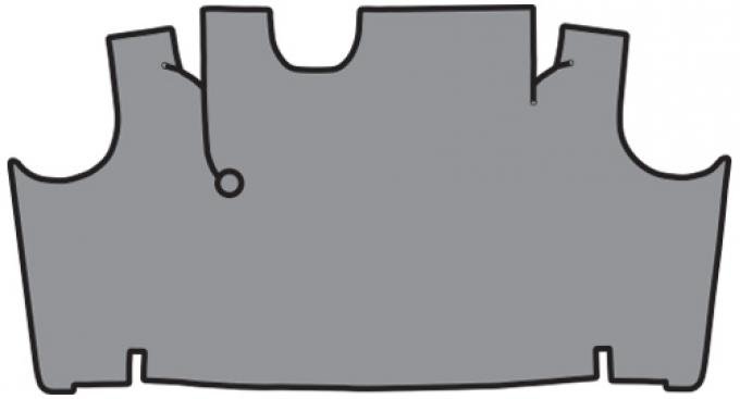 ACC 1966-1967 Ford Falcon Trunk Mat TM Vinyl