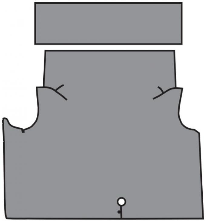 ACC 1961-1963 Mercury Comet Trunk Mat Fleece