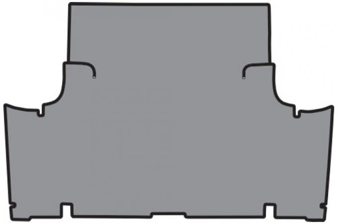 ACC 1971-1973 Mercury Cougar Coupe/Convertible Trunk Mat TM Vinyl