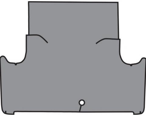 ACC 1961-1963 Ford Falcon 2DR Trunk Mat Fleece