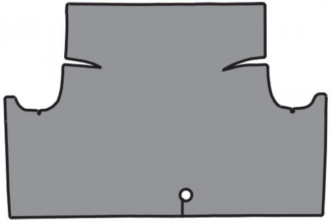 ACC 1964-1965 Ford Falcon Trunk Mat Fleece