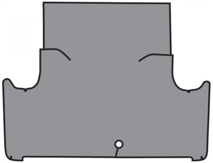 ACC 1961-1963 Ford Falcon 2DR Trunk Mat TM Vinyl