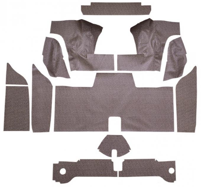 ACC 1961-1963 Ford Thunderbird Trunk Mat Hardtop with Boards Burtex