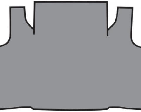 ACC 1970-1971 Ford Torino Trunk Mat 2DR Hardtop/Convertible wo/Gas Filler Cut TM Vinyl