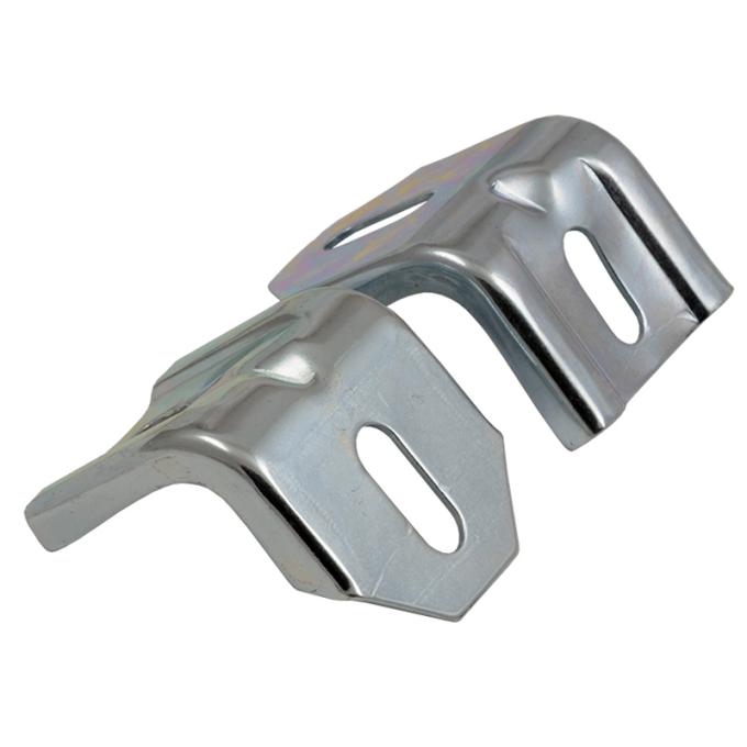 Daniel Carpenter 1983-93 Headlight Panel Support Brackets - Zinc Plated E3ZZ-8455