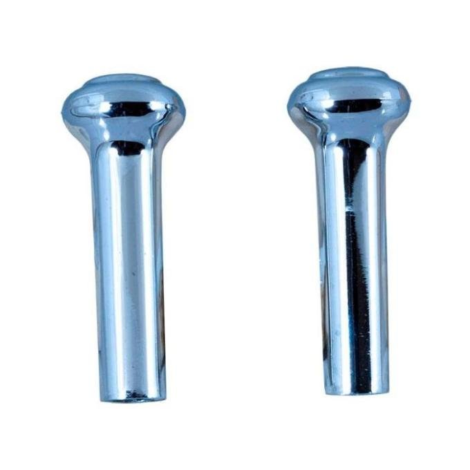Redline Restomotive® 1968-1978 Ford Car & Truck Chrome Door Lock Knobs