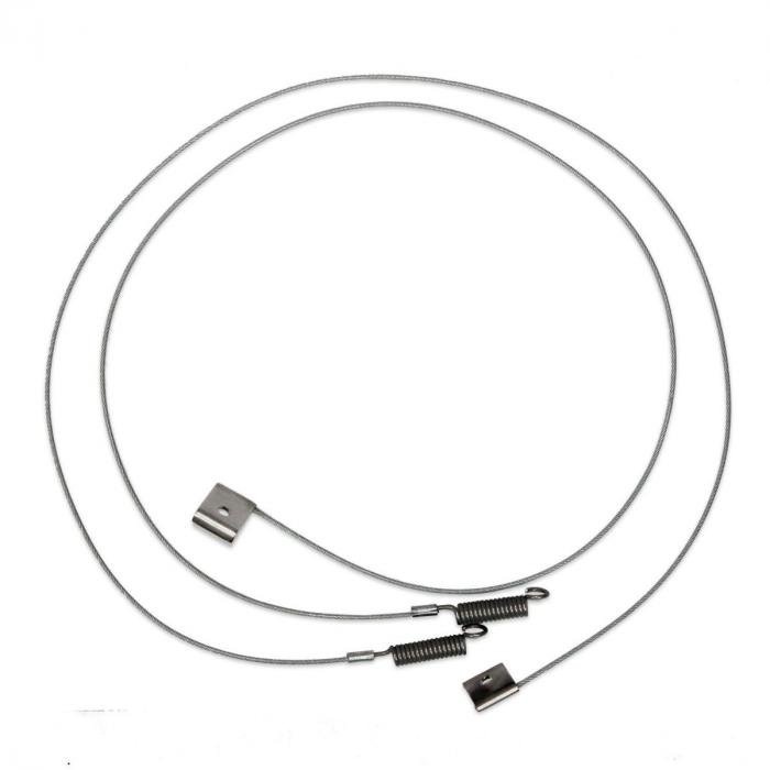 thumbnail image 2 of Convertible Top Tension Cables For 1999-2004 Ford Mustang – Set Of 2 – Steel, Direct Fit 2 of 2