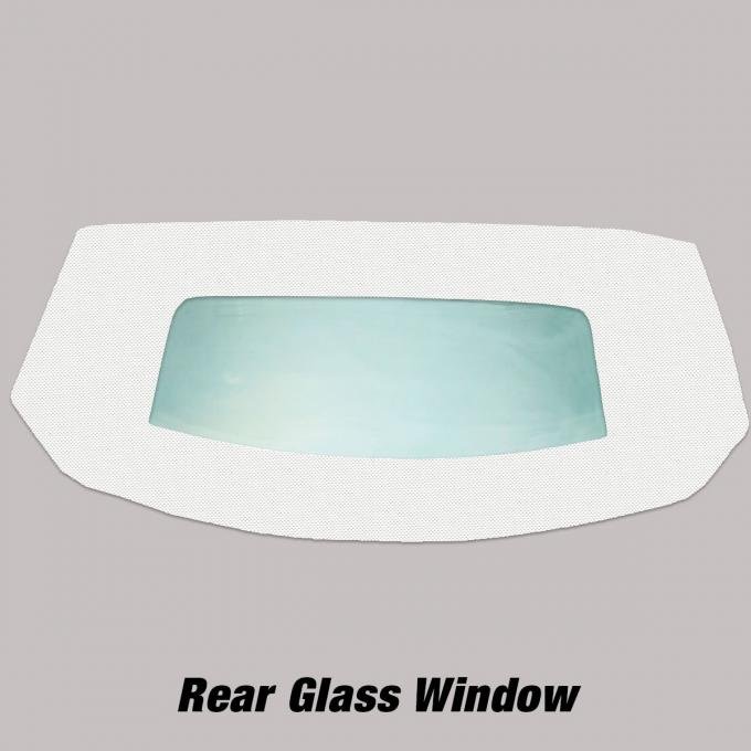 Kee Auto Top HG0243TN11SP Convertible Rear Window - Vinyl, Direct Fit