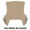 Kee Auto Top CD2043TO05SP Convertible Top - Dark tan, Vinyl, OE Replacement, Direct Fit
