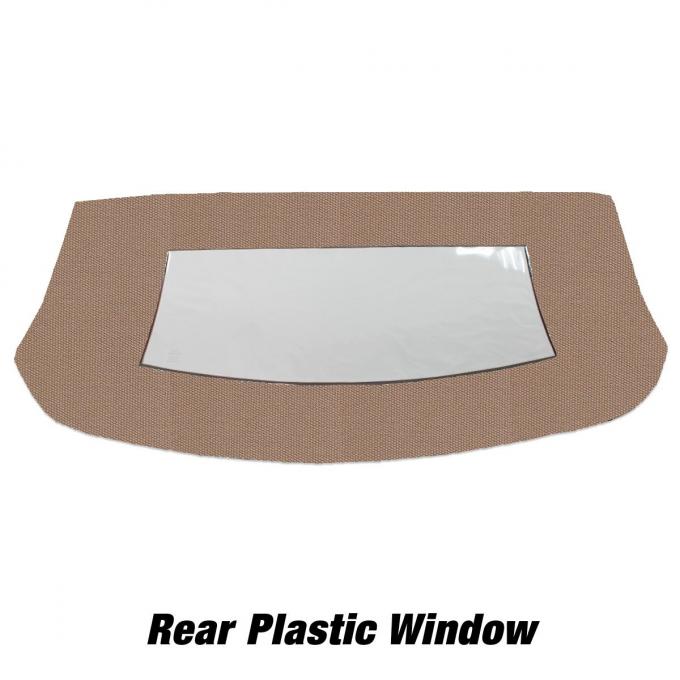 Kee Auto Top CD2007CO07SF Convertible Rear Window - Cloth, Direct Fit