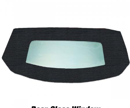 Kee Auto Top HG0289TN09SDX Convertible Rear Window - Vinyl, Direct Fit