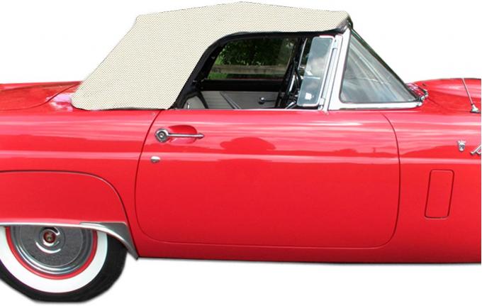 Kee Auto Top CD2039TO26SP Convertible Top - Ford White, Vinyl, OE Replacement, Direct Fit