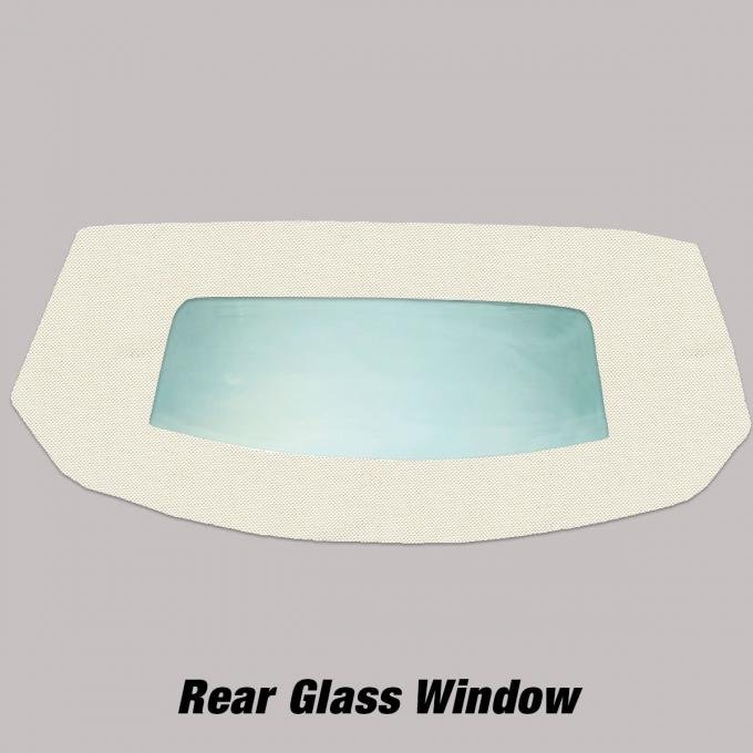 Kee Auto Top HG0215TN26SP Convertible Rear Window - Vinyl, Direct Fit