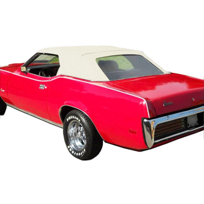 Kee Auto Top CD2037TO26SP Convertible Top - Ford White, Vinyl, OE Replacement, Direct Fit