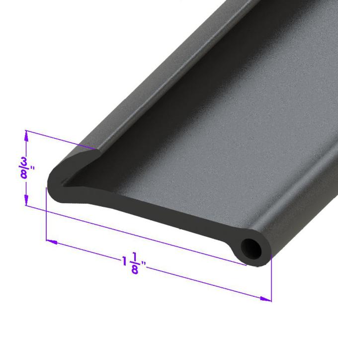 Metro Moulded Parts 1961-1963 Ford Thunderbird Fender Skirt Seal. Sold by the Foot LP 111-K