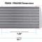 Frostbite Air to Air Intercooler FB600B