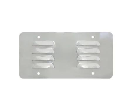 KNS Accessories Stainless Steel License Plate Backing Covers KA9008