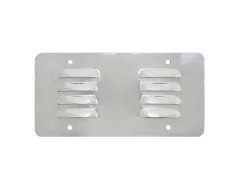 KNS Accessories Stainless Steel License Plate Backing Covers KA9008